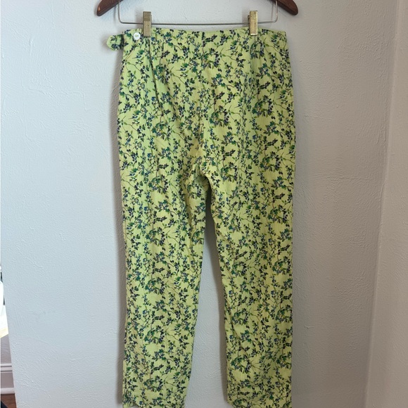 Rachel Antonoff Birdie Pant in Blueberry Print - Picture 8 of 9